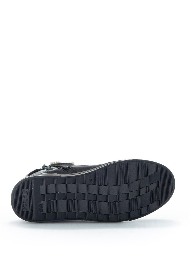 Gabor Noir | Bottines à Lacets Exclusives